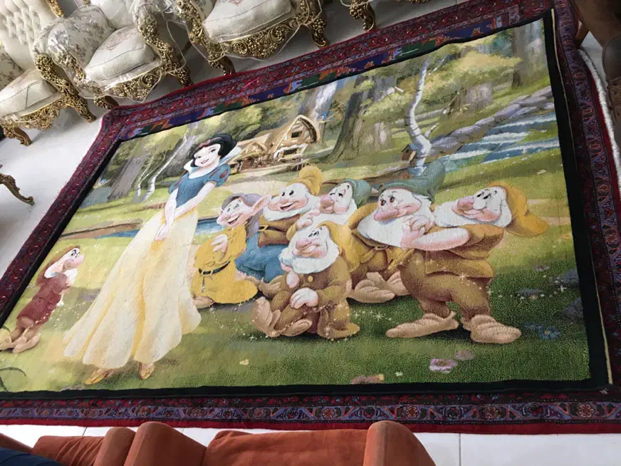 فرش شش متری اتاق کودک|فرش|سنندج, |دیوار