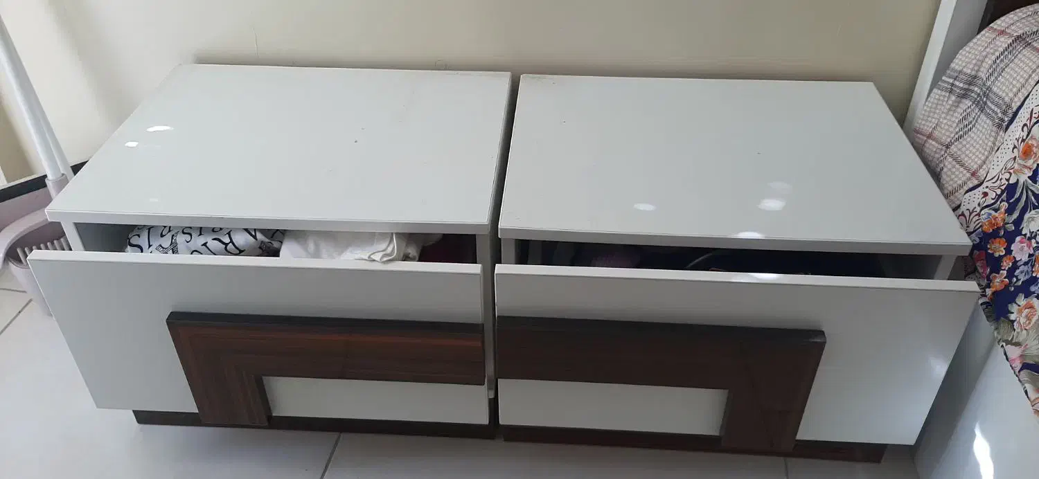 سرویس چوب کامل سالم ودر حد نو|تخت و سرویس خواب|ساری, |دیوار