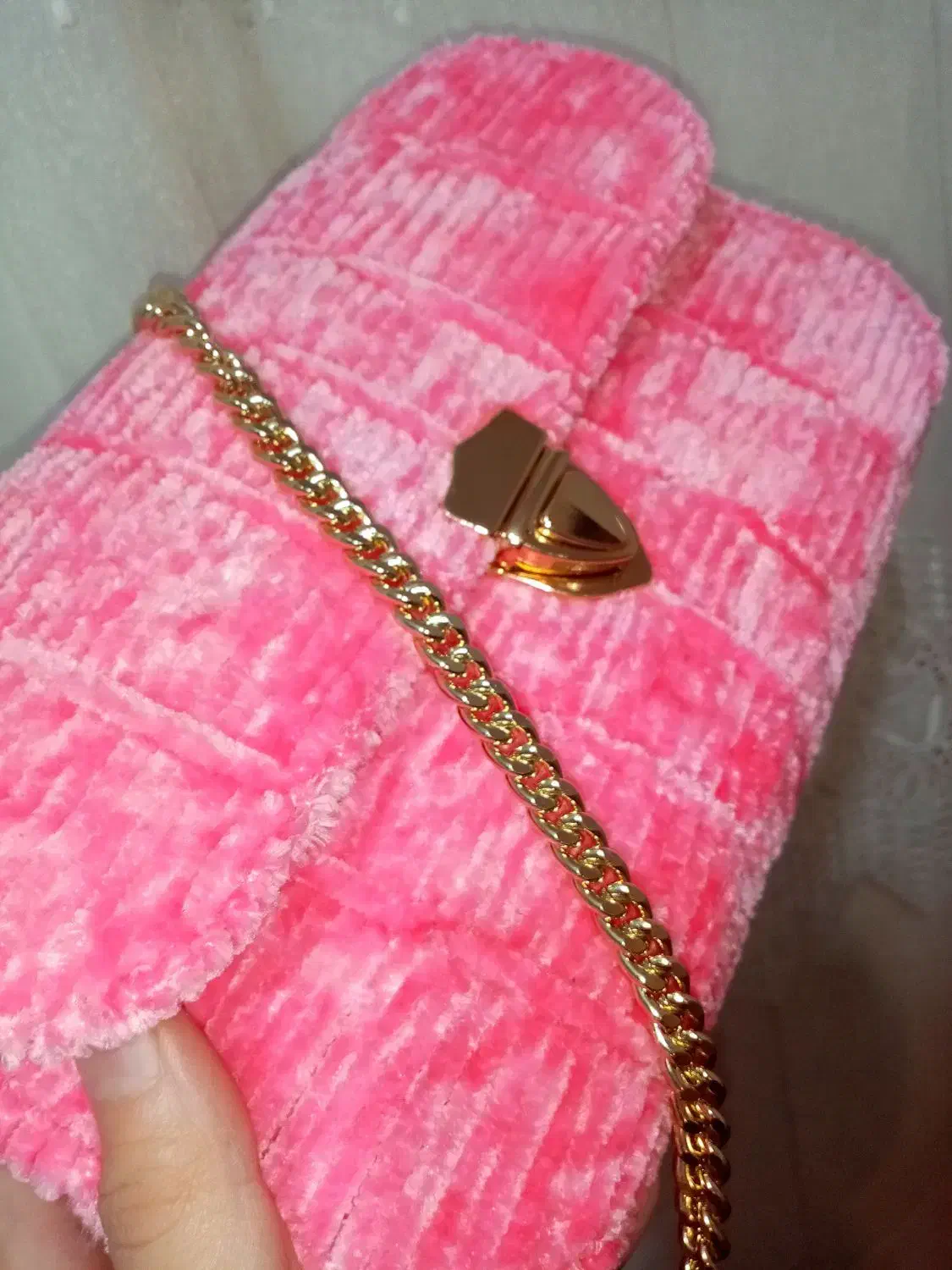 کیف مخملی پاییزی، شیک، یلدا، هدیه، روز مادر|کیف، کفش، کمربند|تبریز, |دیوار