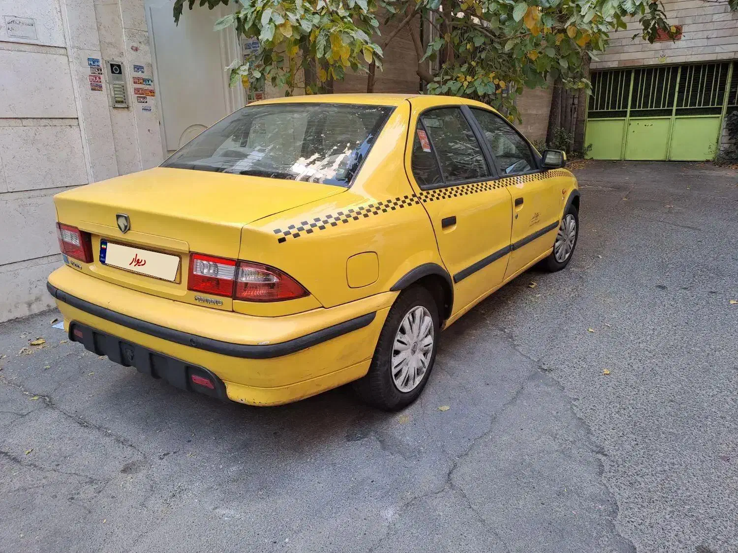 سمند EF7 دوگانه سوز  تاکسی مدل 1393|خودرو سواری و وانت|تهران, شاهین|دیوار