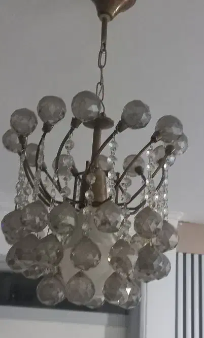 لوستر کریستالی|لوستر و چراغ آویز|سنندج, |دیوار