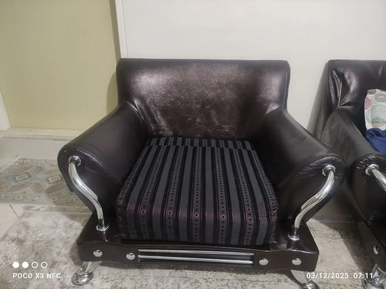 مبل راحتی 7نفره ترکی|مبلمان خانگی و میز عسلی|بروجرد, |دیوار