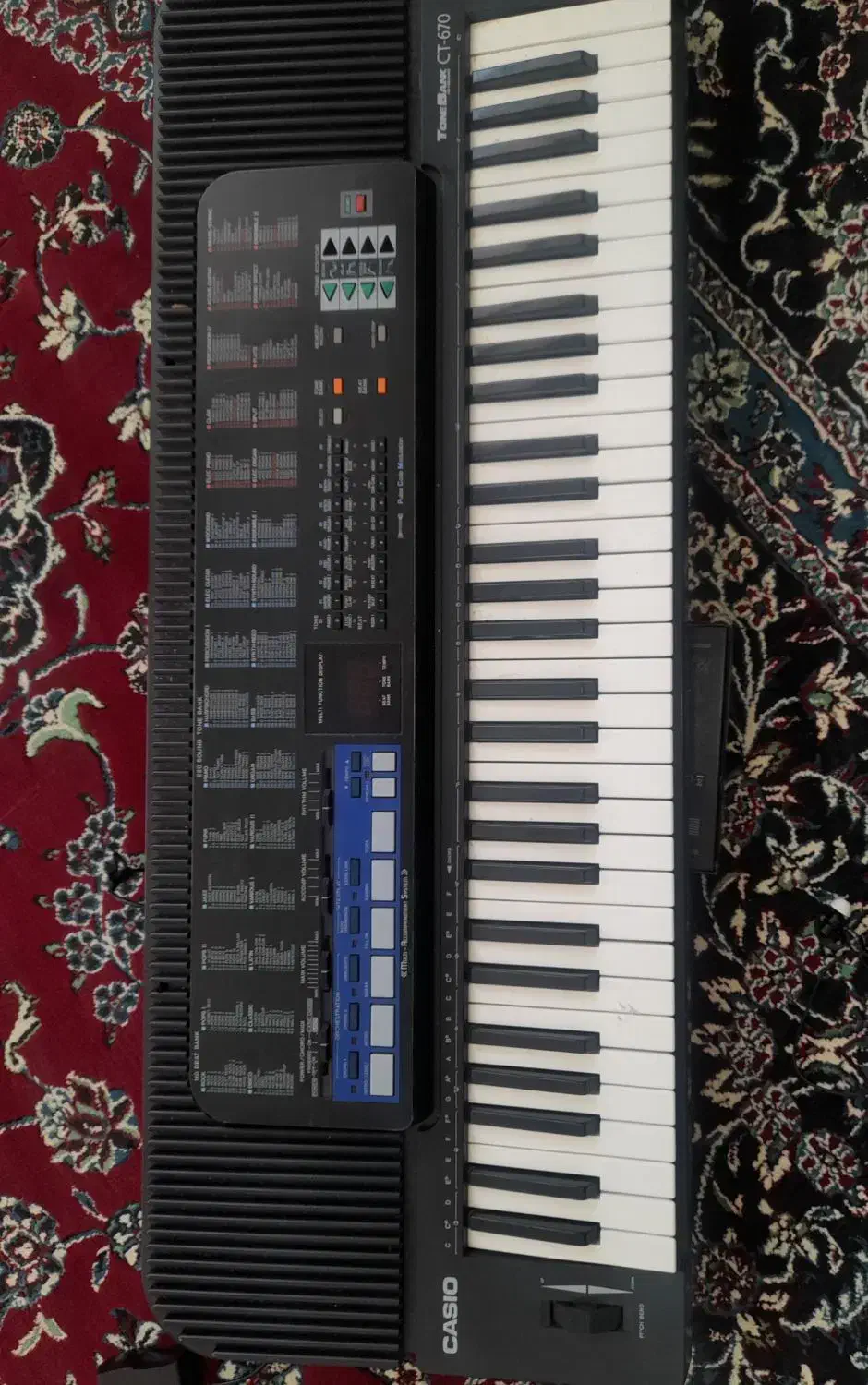 ارگ کاسیو ۶۷۰|پیانو، کیبورد، آکاردئون|شیراز, بوتان گاز|دیوار