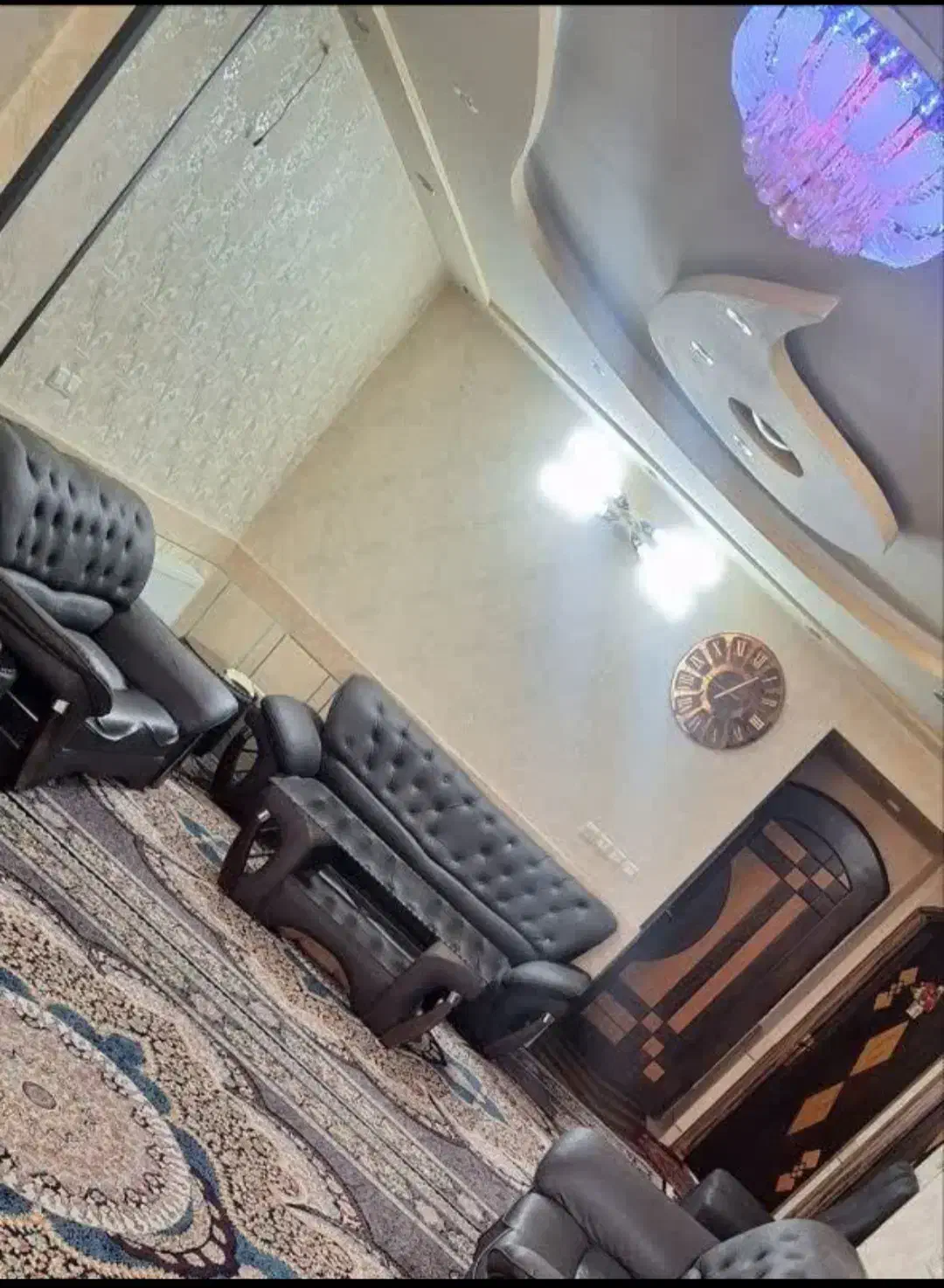 مبل چرم|مبلمان خانگی و میز عسلی|فولادشهر, B2|دیوار