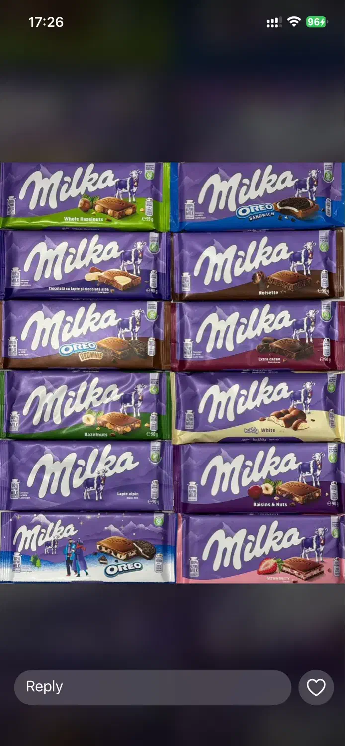 شکلات تخته ای میلکا آلمان ۱۰۰گرم|خوردنی و آشامیدنی|تهران, بازار|دیوار