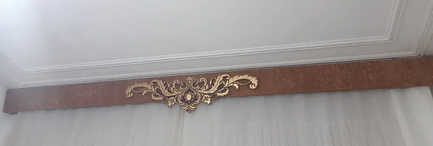 کتیبه چوبی روکش مخمل|پرده، رانر، رومیزی|قم, علی آباد سعدگان|دیوار