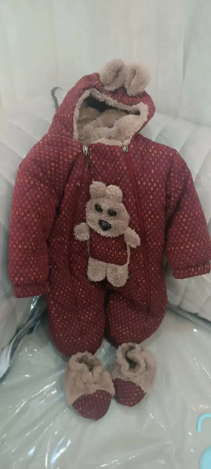 سرهمی زمستونی نوزادی|کفش و لباس بچه|فولادشهر, C2|دیوار