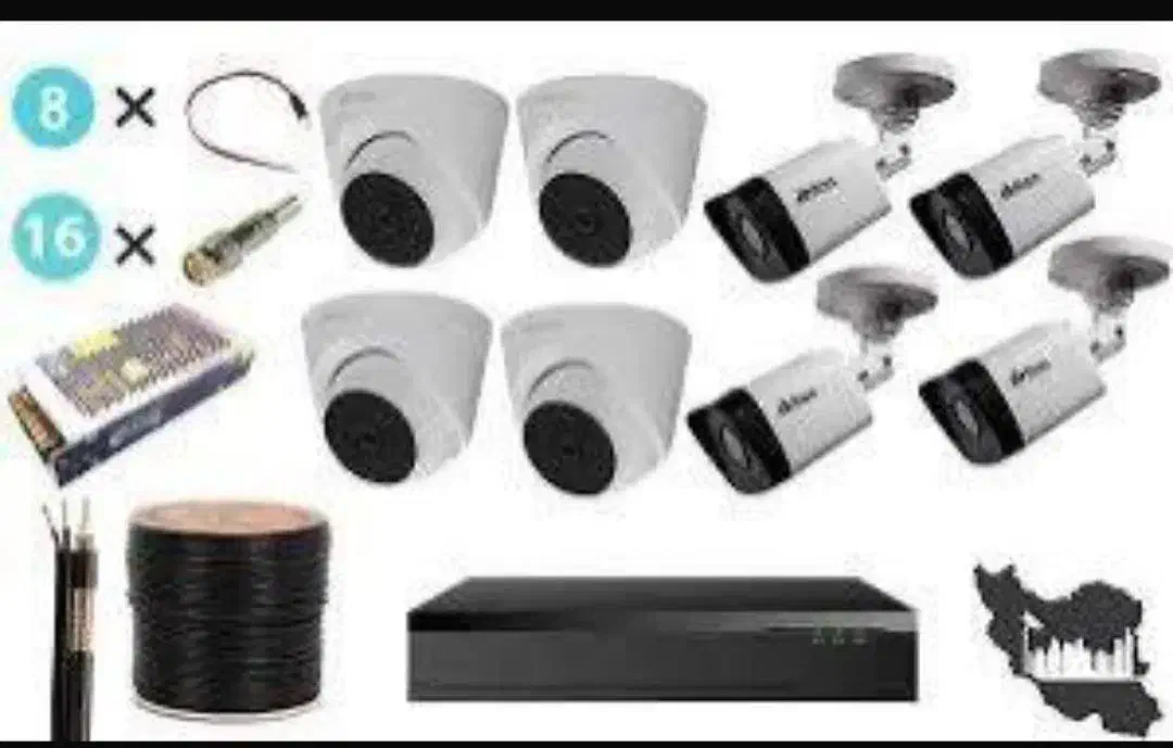 فروش و نصب انواع دوربین های مداربسته(شرایطی)|دوربین مداربسته|الوند, |دیوار