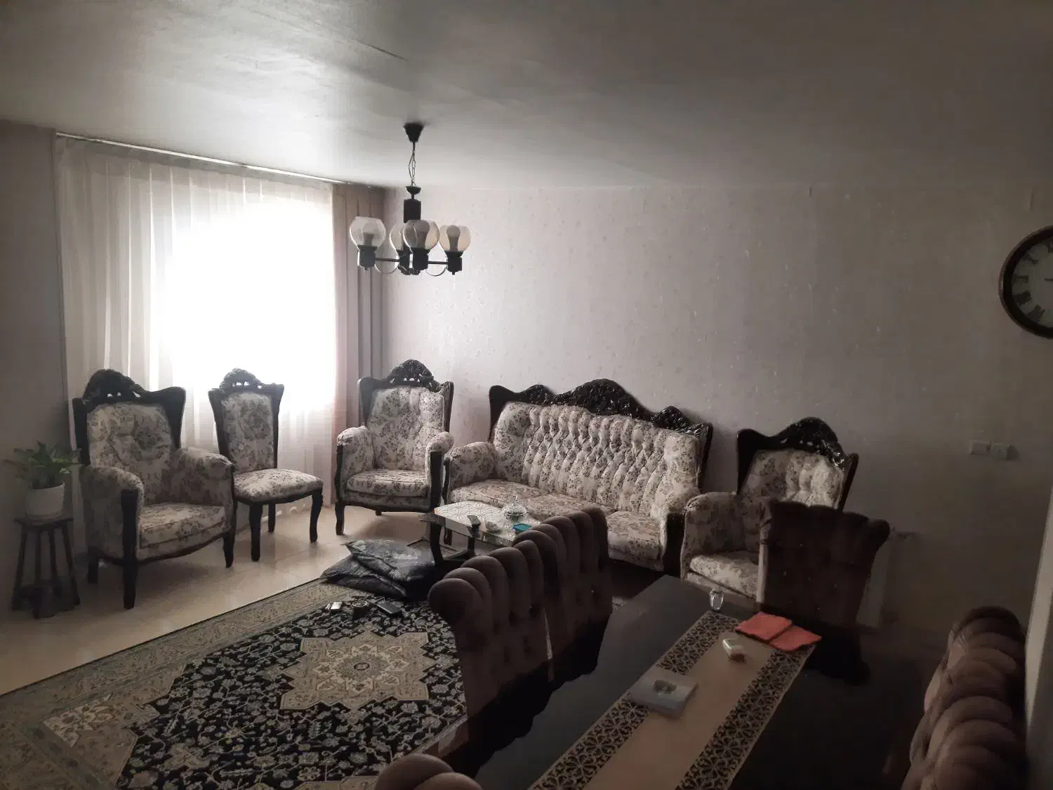 مبل استیل ۹نفره و سرویس ناهار خوردی۶ نفره|مبلمان خانگی و میز عسلی|محمدشهر, شهرک پیام (مهرالبرز)|دیوار