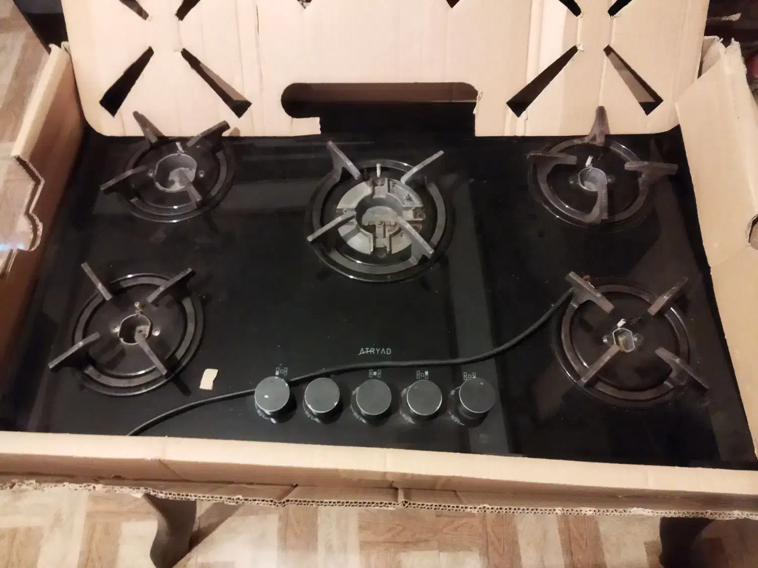 گاز توکار پنج شعله در حد نو اتارد|اجاق گاز و لوازم برقی پخت‌وپز|قرچک, میرزائی شمالی|دیوار