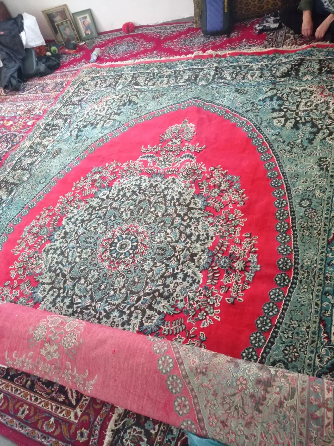 فرش ۱۲متری|فرش|رانکوه, |دیوار