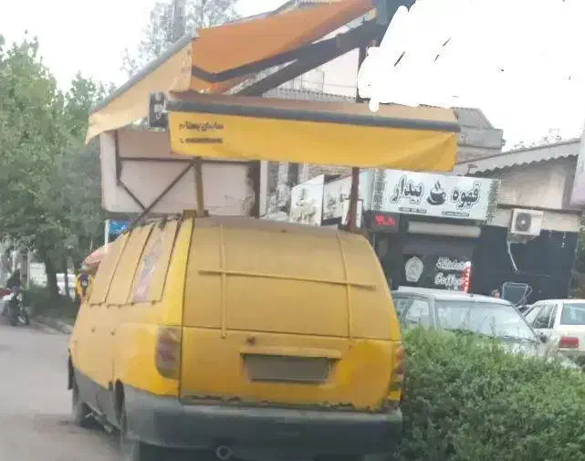 اجاره ماشین ون فست فود|خودرو اجارهای|رشت, یخسازی|دیوار