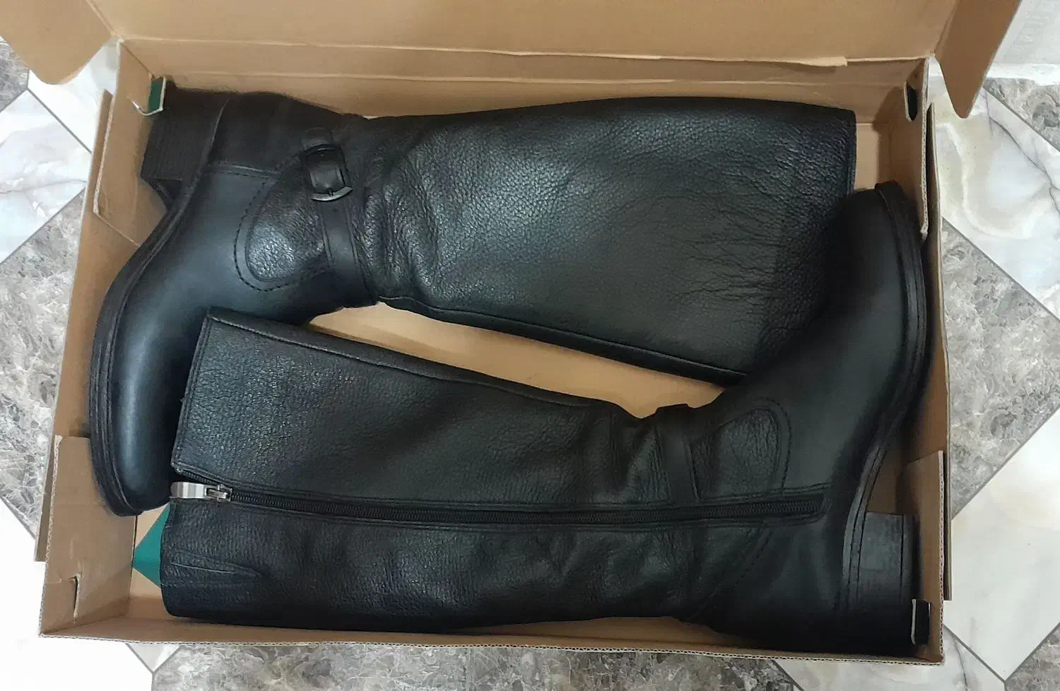 بوت بلند چرم اصل|کیف، کفش، کمربند|تهران, جوادیه تهرانپارس|دیوار