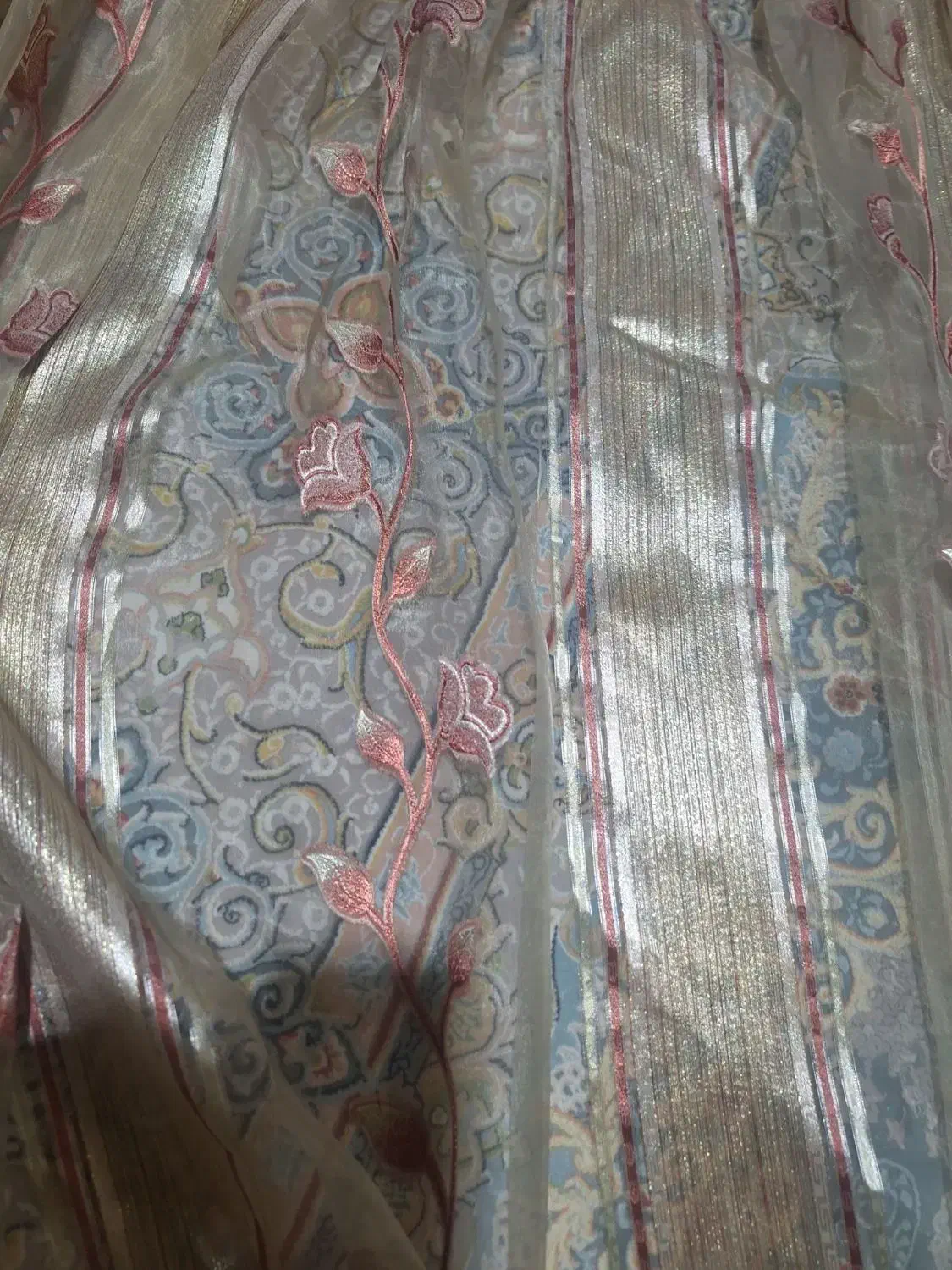 پرده ی والان دار|پرده، رانر، رومیزی|پاکدشت, پاکدشت (مامازند)|دیوار