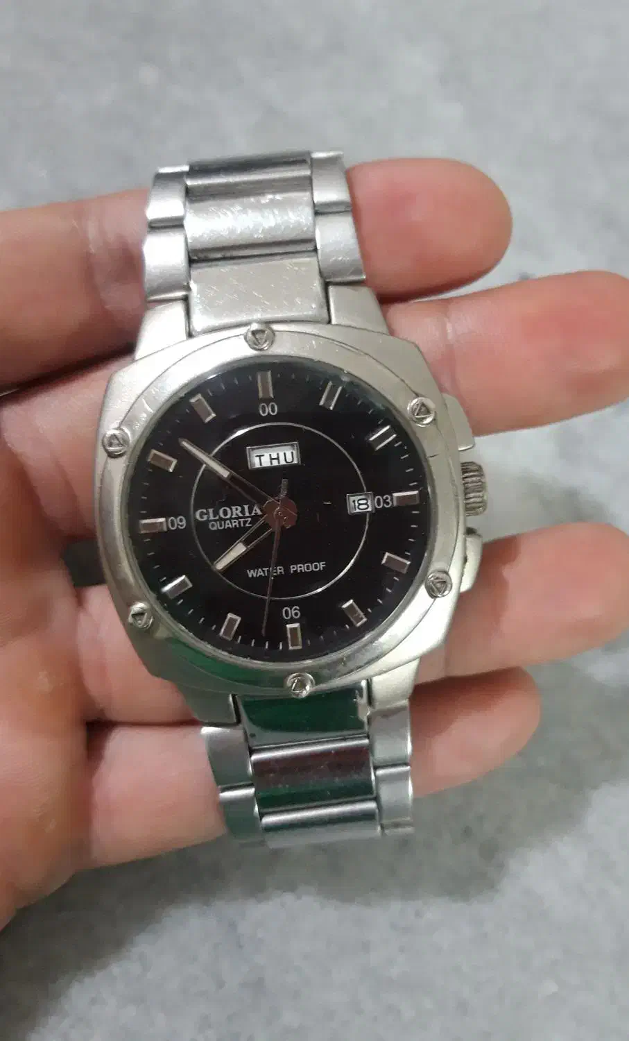 ساعت گلوریا ساخت ژاپن|ساعت|قم, امامزاده ابراهیم|دیوار