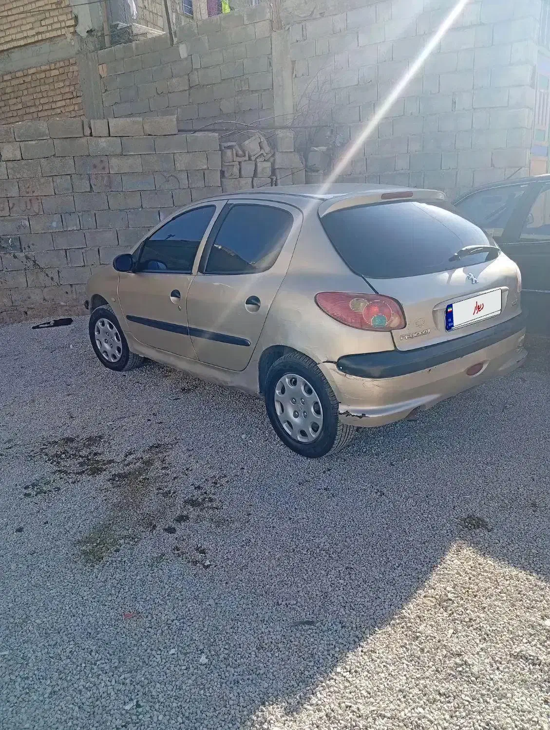 پژو 206 عروسک|خودرو سواری و وانت|یاسوج, |دیوار