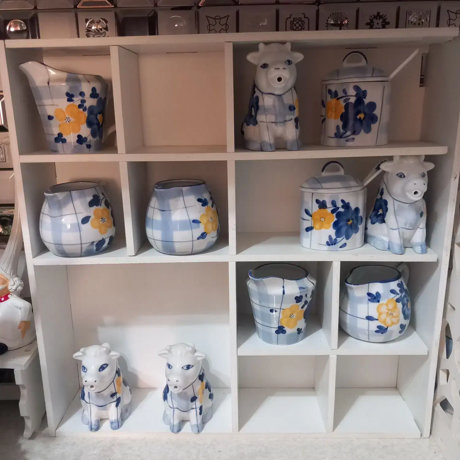 ظروف گل آبی خاص و کمیاب|ظروف سرو و پذیرایی|گنبد کاووس, |دیوار