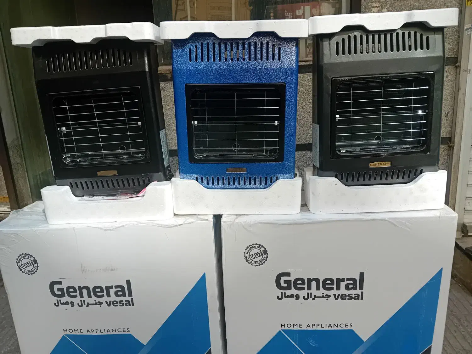 بخاری گازی بدون دودکش جنرال صادراتی هوشمند|بخاری، هیتر، شومینه|تهران, بازار|دیوار