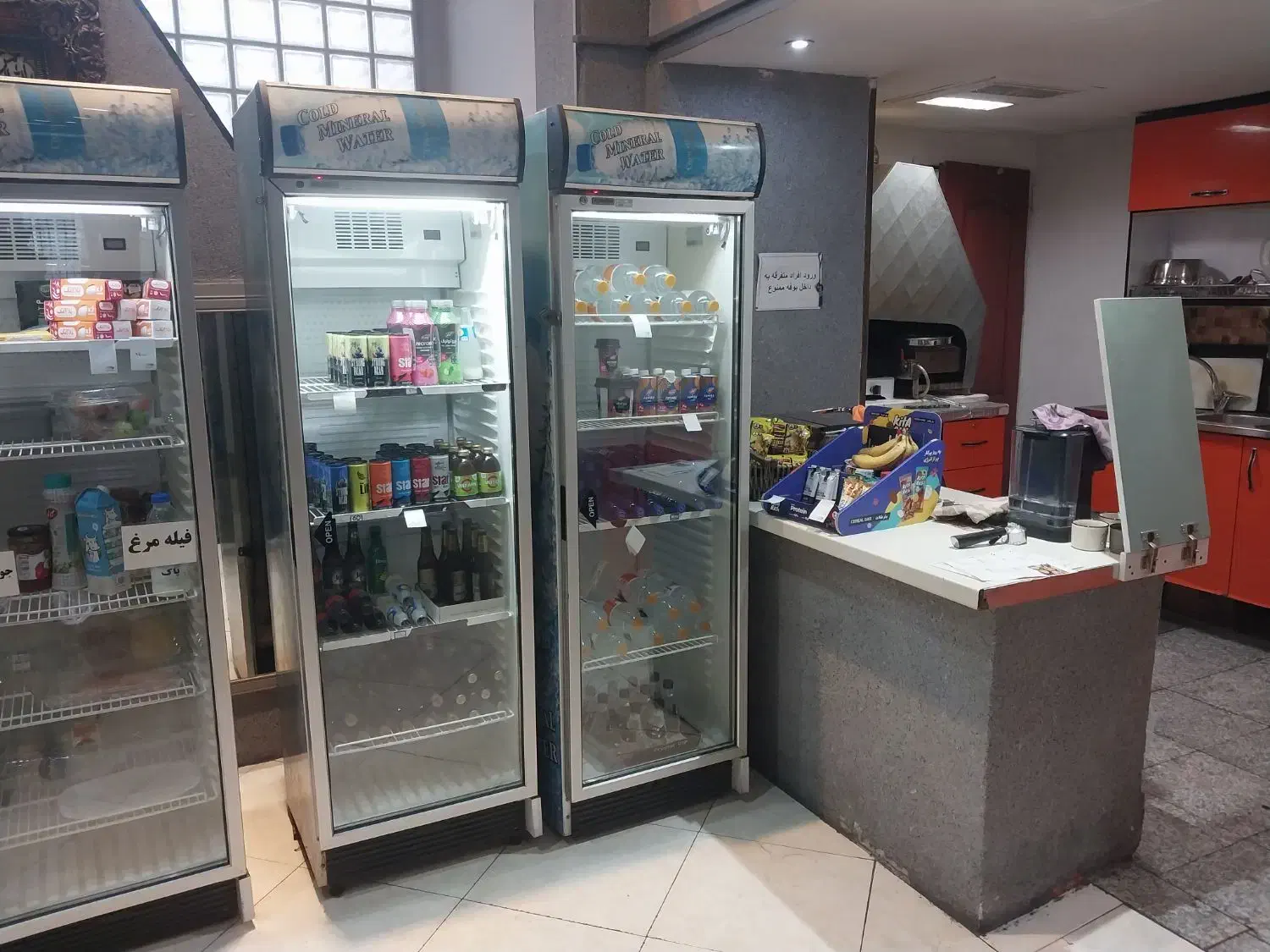 اجاره بوفه باشگاه بدنسازی تاپ لوکیشن|اجارهٔ مغازه و غرفه|تهران, ظفر|دیوار