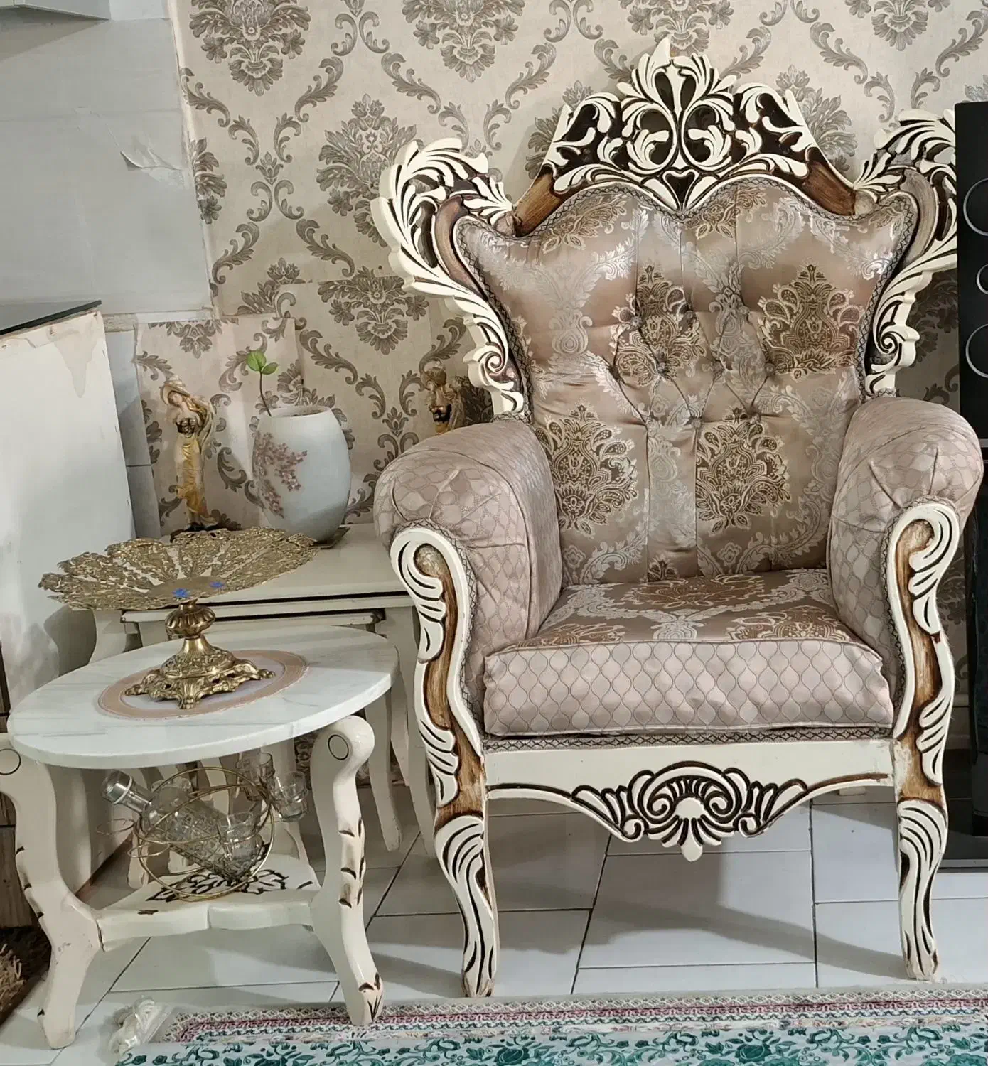 مبلمان ۷نفره|مبلمان خانگی و میز عسلی|پاکدشت, پاکدشت (مامازند)|دیوار