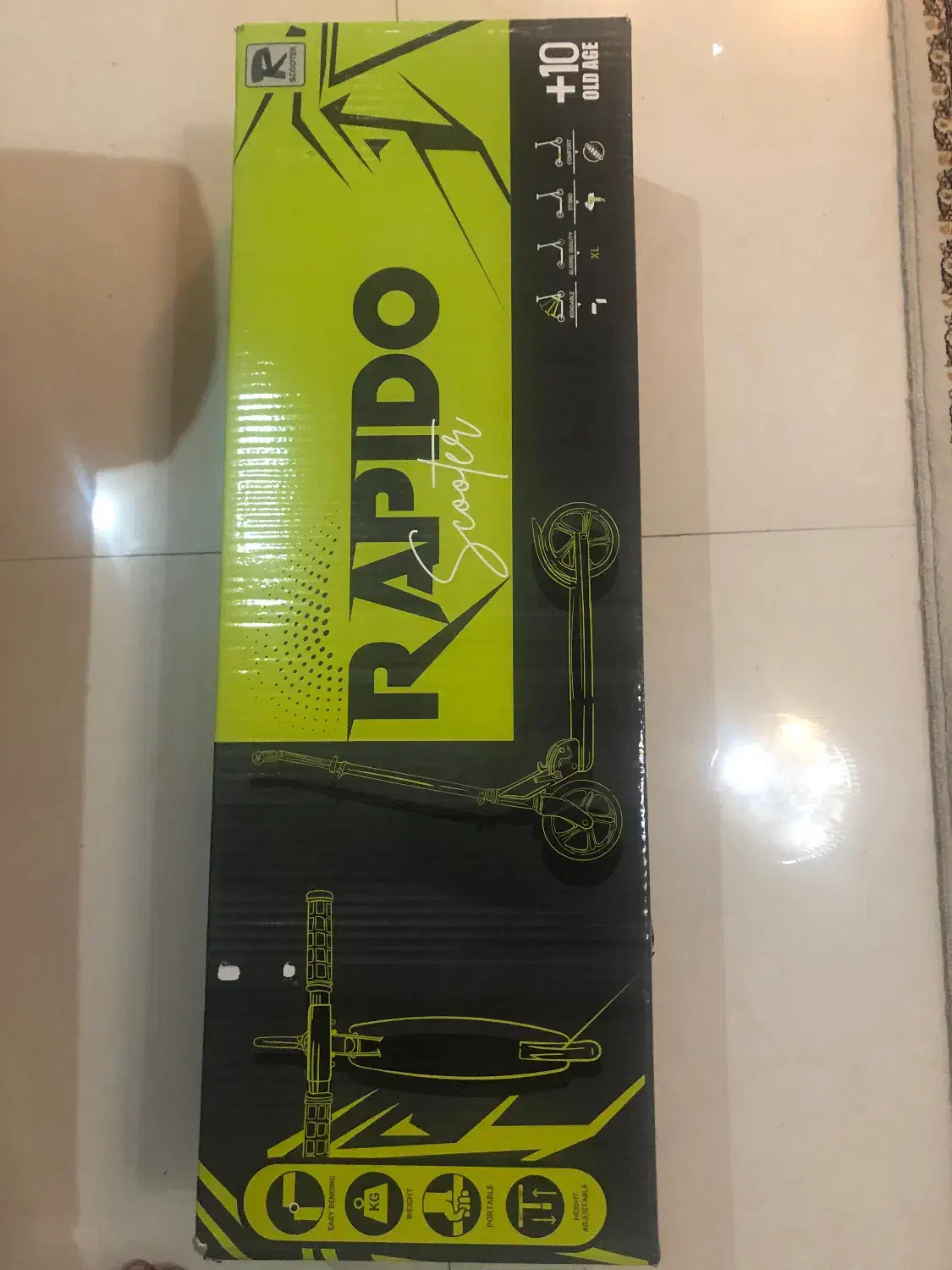 اسکوتر راپیدو|دوچرخه، اسکیت، اسکوتر|تهران, نیروی هوایی (پیروزی)|دیوار