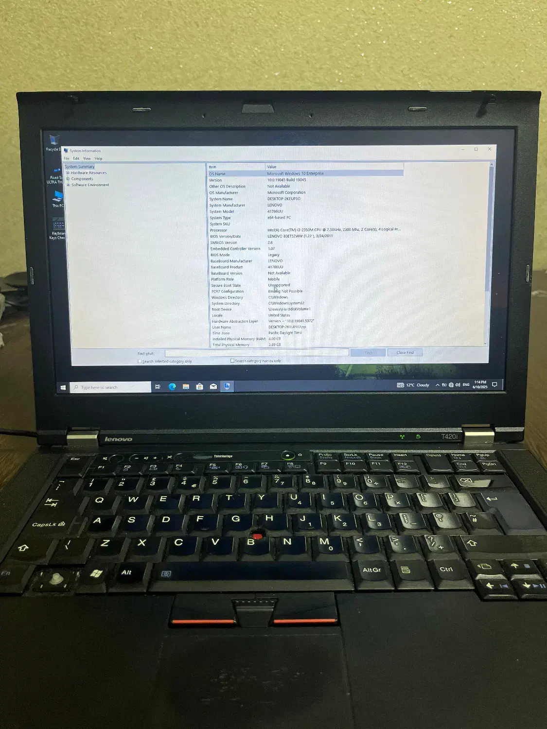 لپتاپ lenovo i3 2250|رایانه همراه|تهران, جمهوری|دیوار