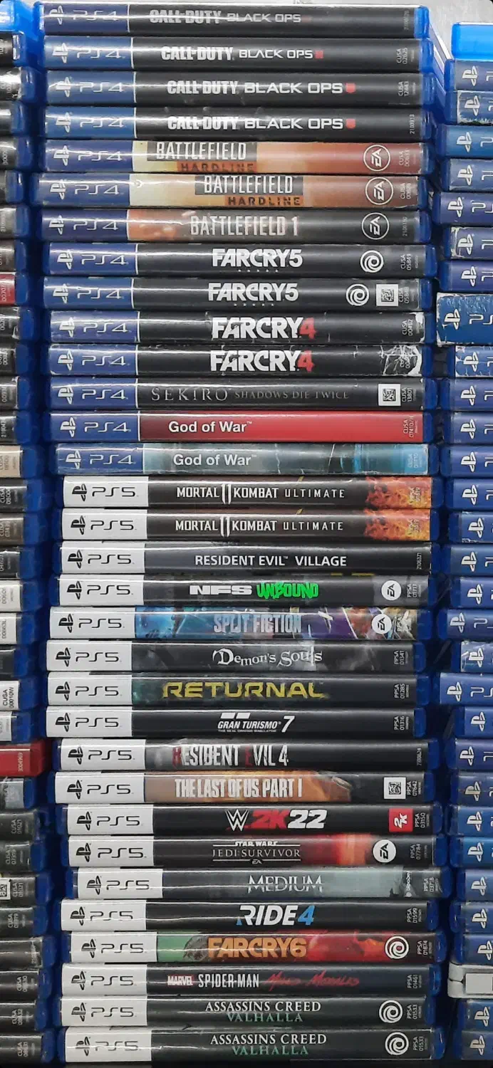 فروش دیسک های کارکرده بازی ps4 ps5|کنسول، بازی ویدئویی و آنلاین|تهران, مهران (سیدخندان)|دیوار