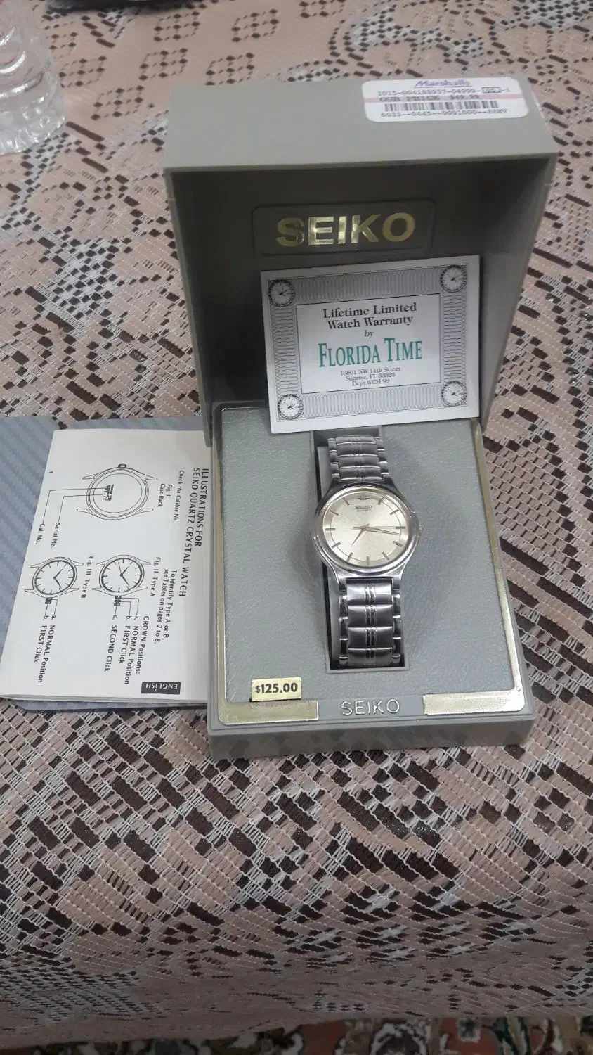 ساعت مچی مردانه سیکو اصل ژاپن|ساعت|قدس, شهرقدس|دیوار