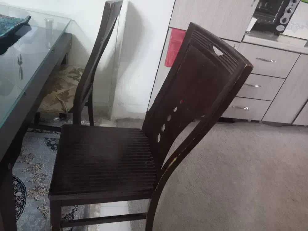 میز ناهارخوری ۴ نفره|میز و صندلی غذاخوری|آسارا, |دیوار