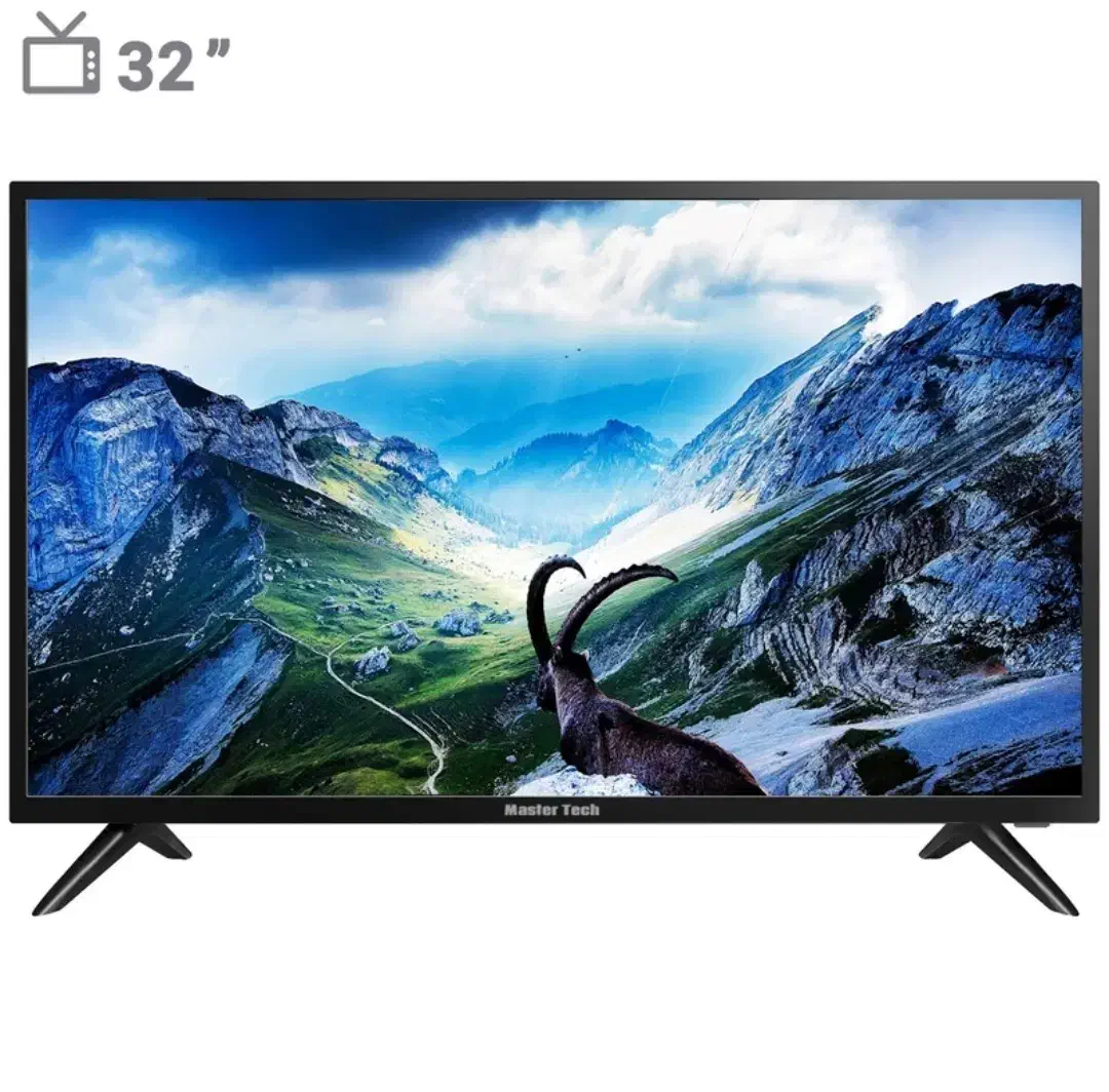 تلویزیون ال ای دی مستر تک 32 اینچ|تلویزیون و پروژکتور|رشت, کوی امام رضا|دیوار