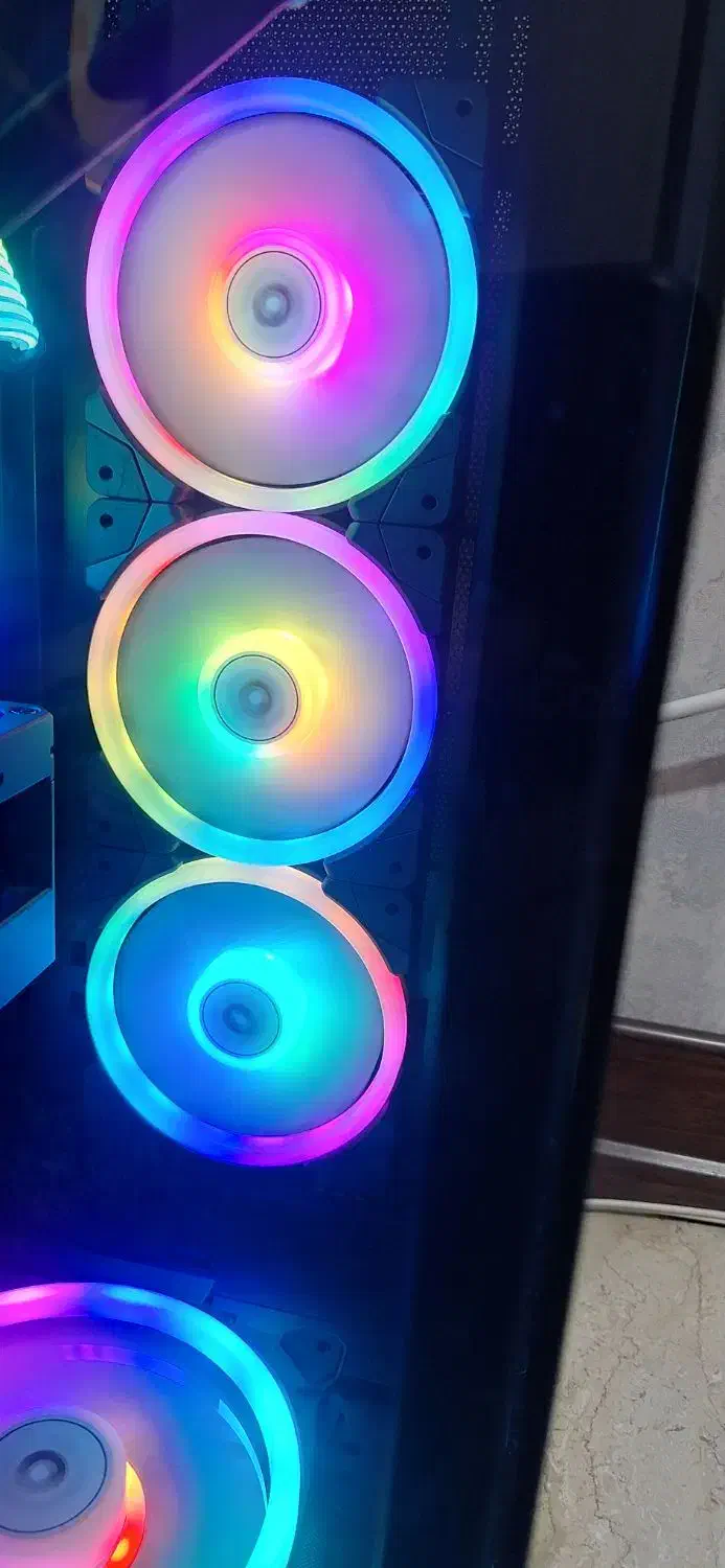 ۲ پک فن کیس برند ترمالتیک به فروش میرسد rgb|قطعات و لوازم جانبی رایانه|تهران, فردوس|دیوار