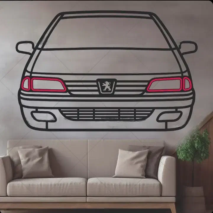 تابلو پژو 405|ریسه و چراغ تزئینی|مشگین شهر, |دیوار