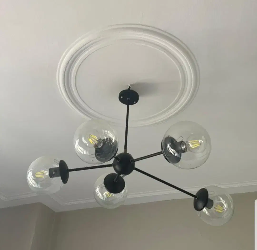 لوستر مدرن|لوستر و چراغ آویز|ری, حمزه‌آباد|دیوار