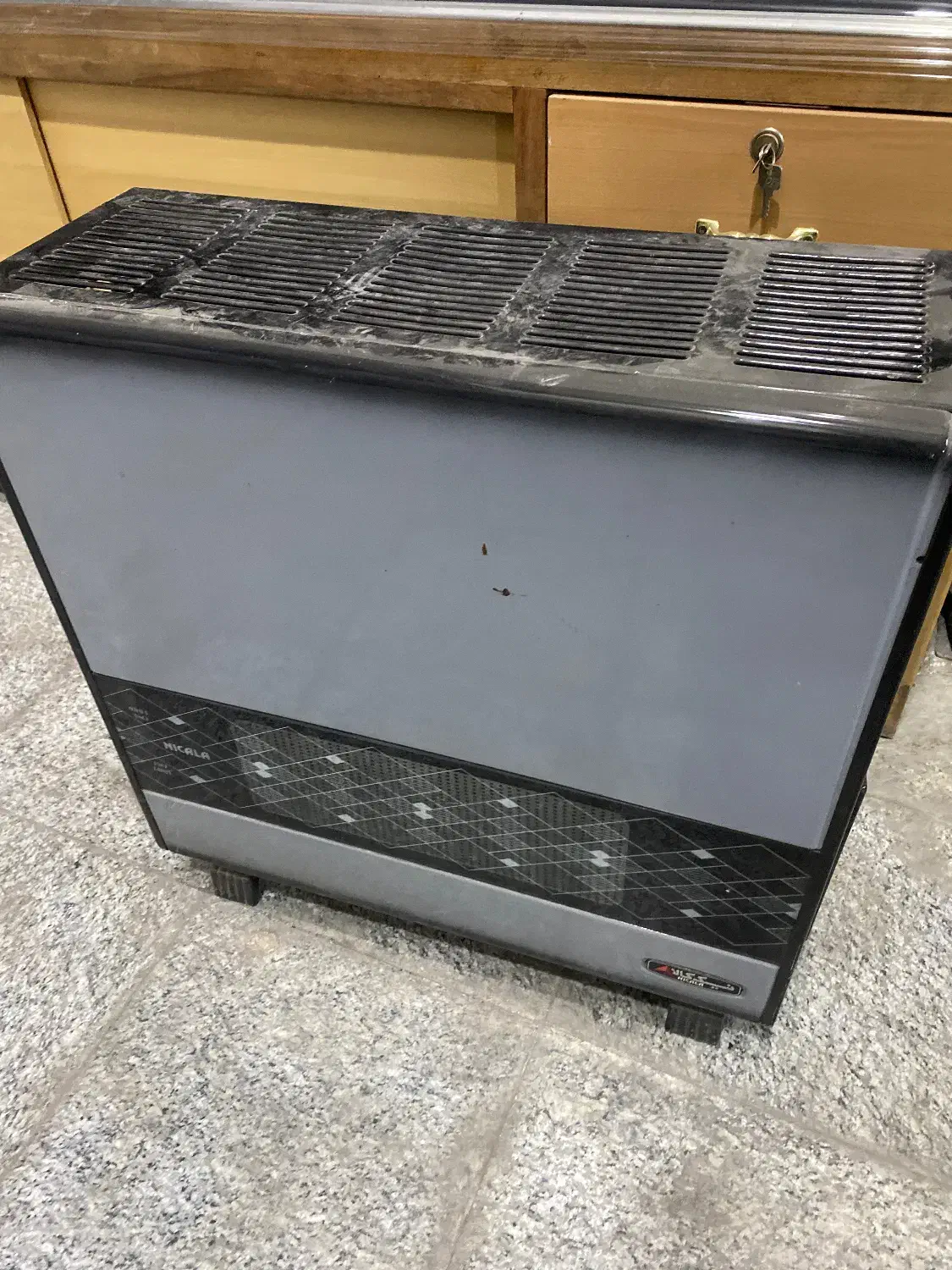 بخاری گازی پیک کالا بسیار تمیز|بخاری، هیتر، شومینه|ری, بازار آهن|دیوار