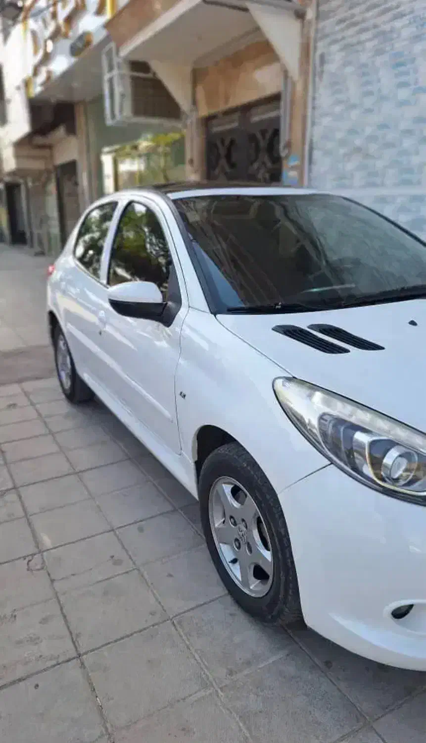 207 مدل 401 پانا بی رنگ|خودرو سواری و وانت|قزوین, |دیوار