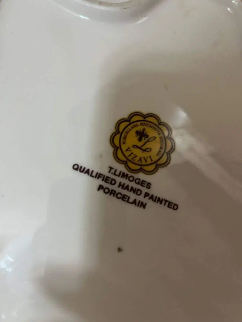 دیس چینی انتیک ،لمونژ فرانسه بی نقص|ظروف سرو و پذیرایی|رشت, علی آباد|دیوار