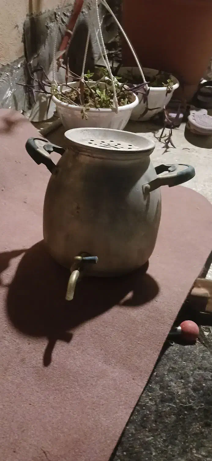 کتری ، سینی ، چراغ توری|قوری، کتری، قهوه‌ساز دستی|ورامین, ورامین|دیوار