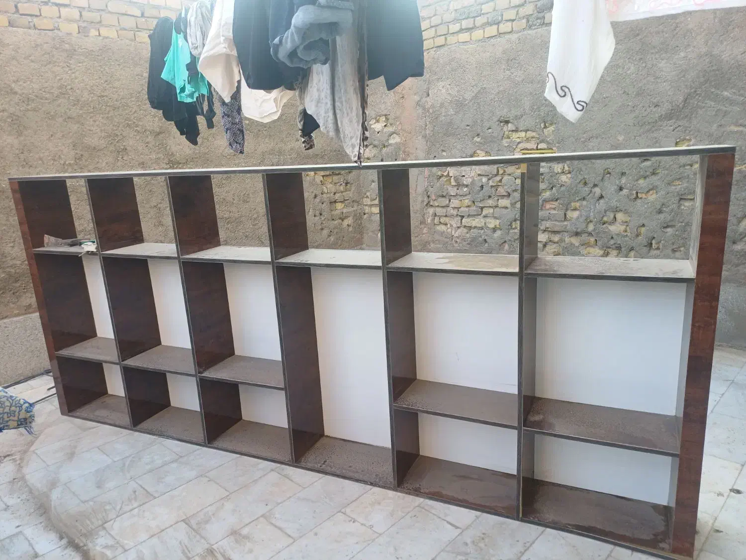 قفسه ام بی اف|کتابخانه، شلف، قفسههای دیواری|سبزوار, توحیدشهر|دیوار