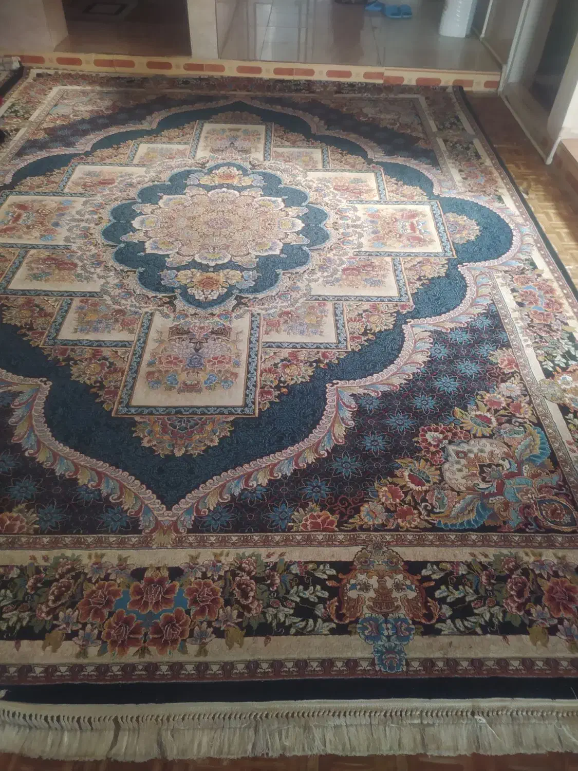 فروش 4 عدد فرش درحد نو|فرش|نورآباد, |دیوار