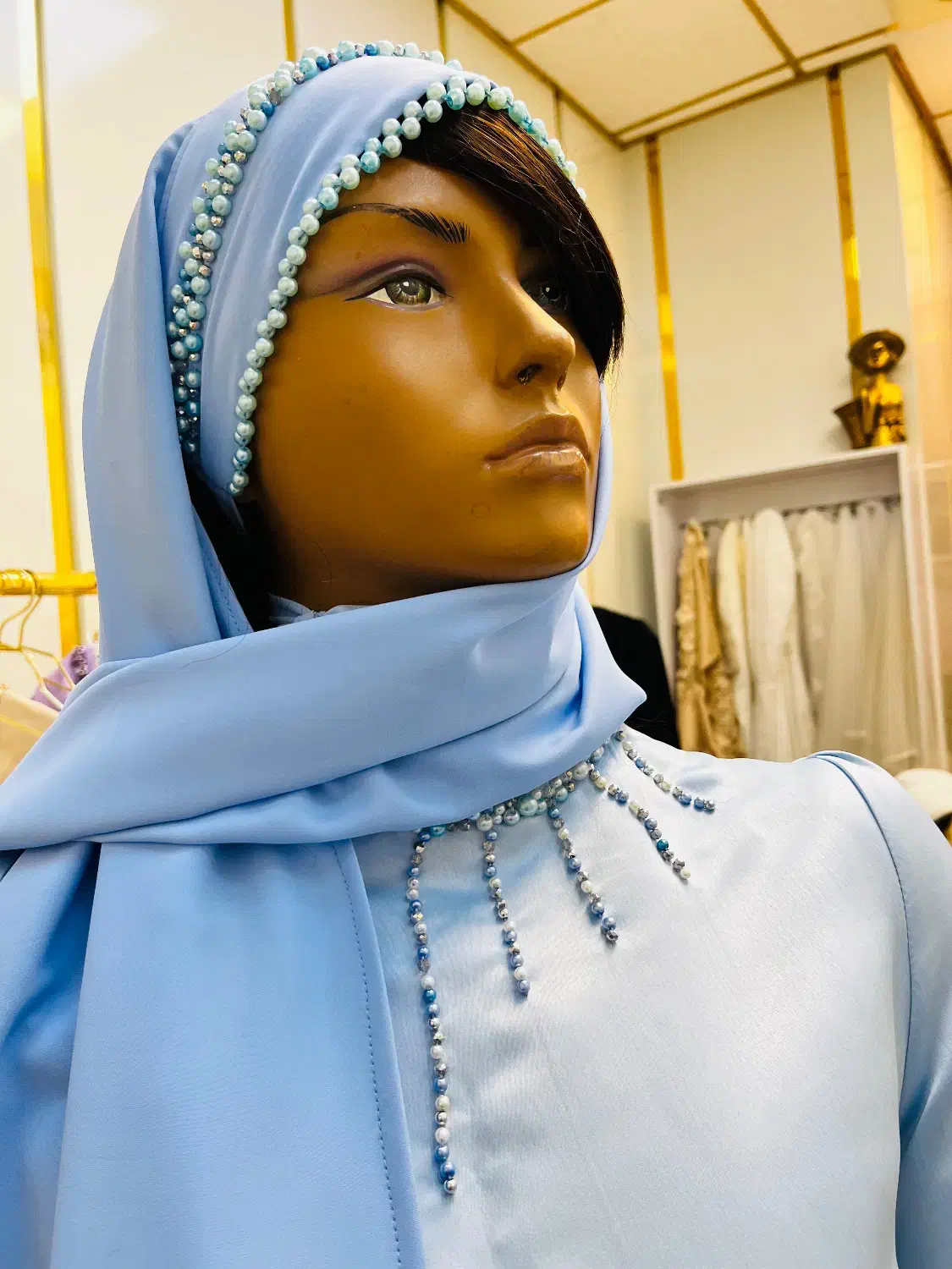 ست لباس عقد اقتصادی عروس چادر عبا روسری یا هدشال|لباس|قم, بلوار امین و ساحلی|دیوار