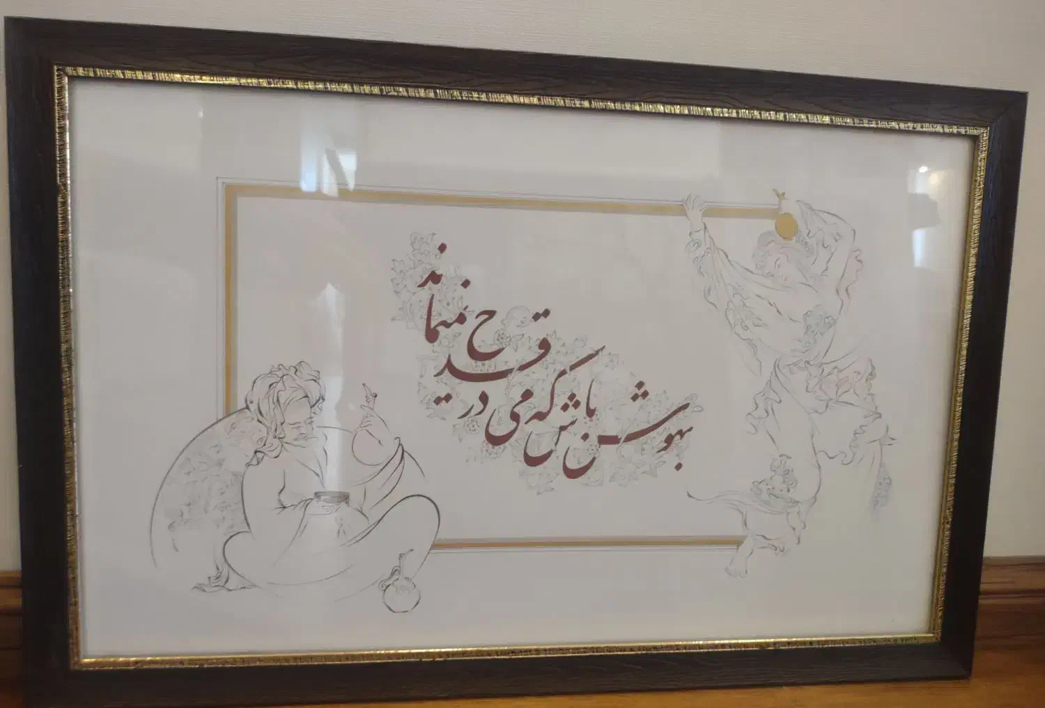 تابلو خط|تابلو، نقاشی، عکس|تهران, شهرک غرب|دیوار