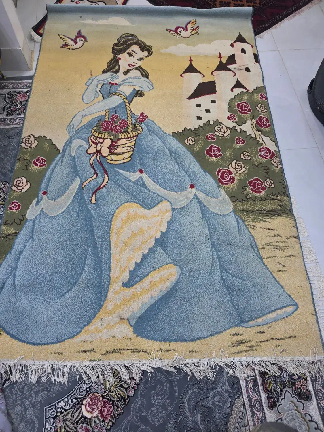 گلیم برای اتاق کودک|گلیم، جاجیم، گبه|بردسکن, |دیوار