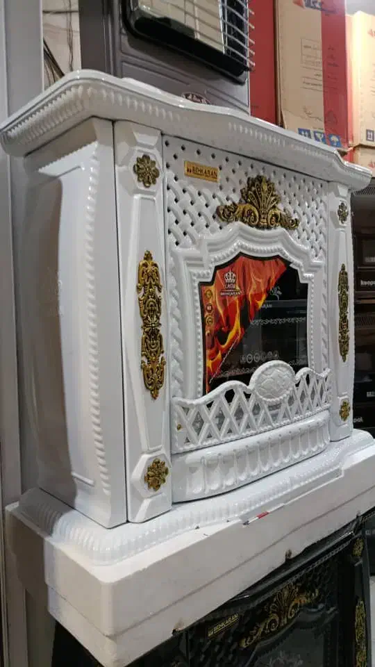 بخاری گازی۱۵هزار جهان افروز گازی حصیری کلاسیک|بخاری، هیتر، شومینه|شیراز, کفترک|دیوار