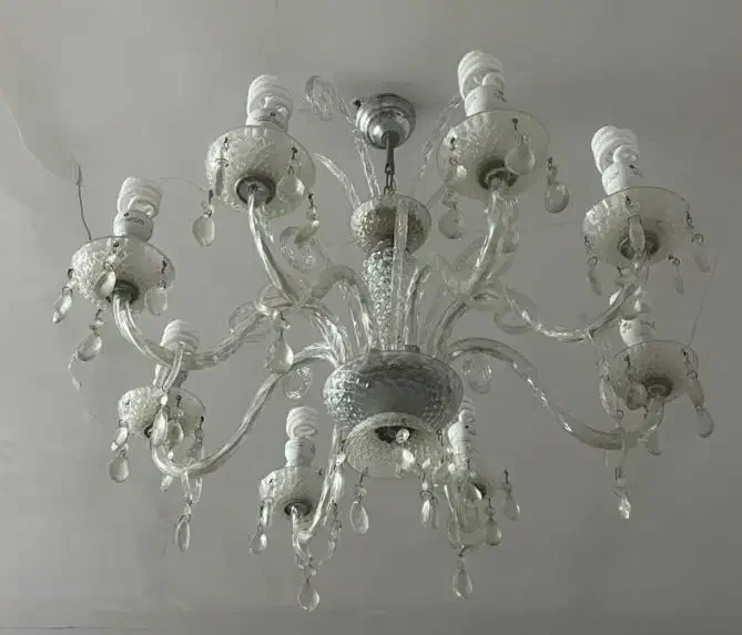 لوستر کریستال|لوستر و چراغ آویز|قم, سعادتی|دیوار