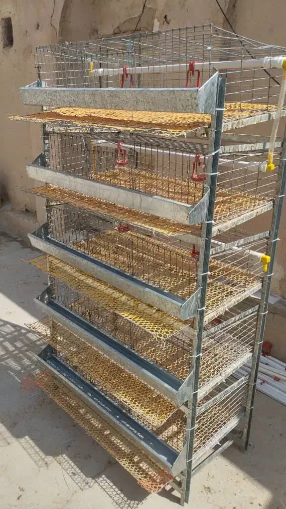 قفس ۵طبقه بلدرچین کبک وجوجه|لوازم جانبی حیوانات|گراش, |دیوار