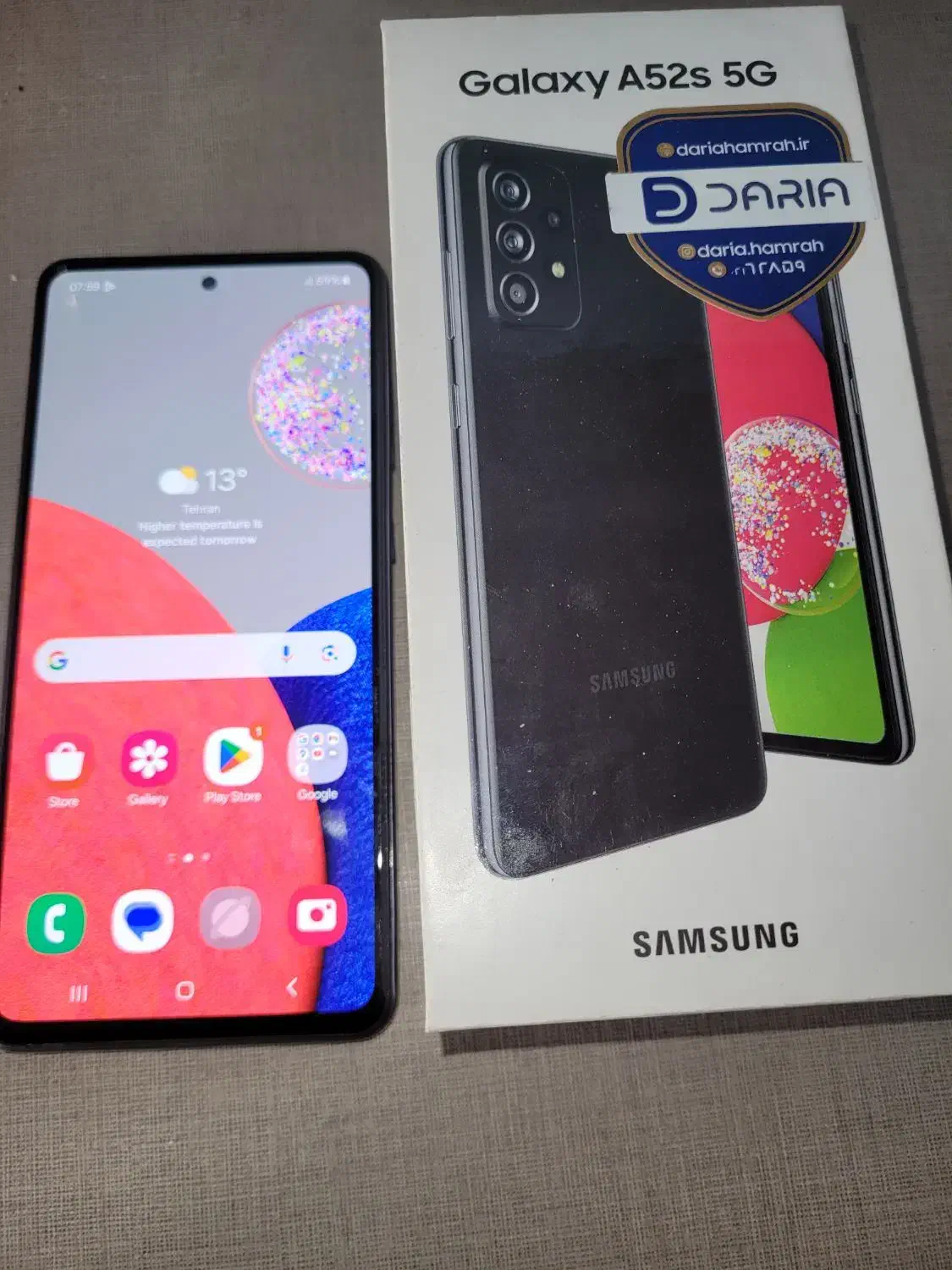 A52s 256 gig ram8|موبایل|تهران, حکیمیه|دیوار