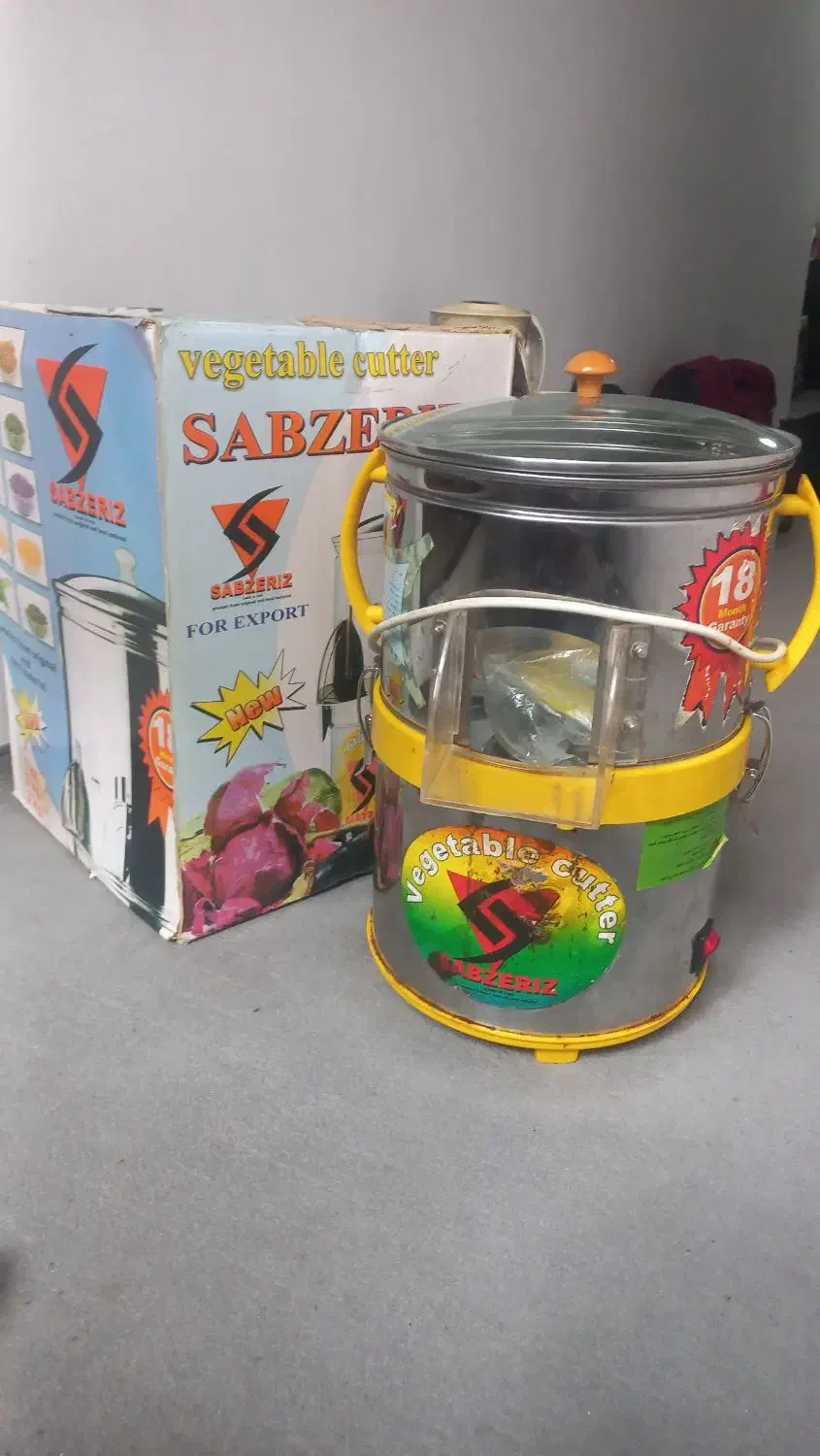 سبزی خردکن کاملا سالم|خردکن، آسیاب، غذاساز|رشت, منظریه|دیوار