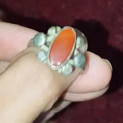 انگشتر نقـره عقیق حکاکـی شـده|بدلیجات|سوسنگرد, |دیوار