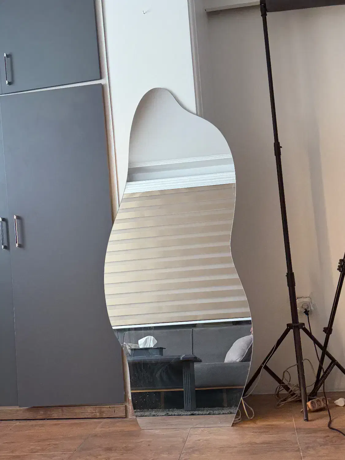 آیینه قدی پشت چراغدار|آینه|تبریز, |دیوار