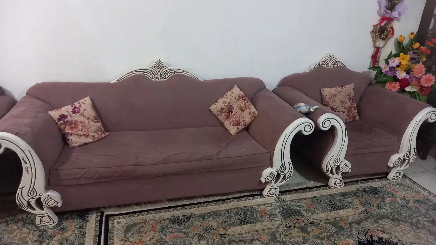 مبلمان ۷ نفره|مبلمان خانگی و میز عسلی|محمدیه-قزوین, |دیوار